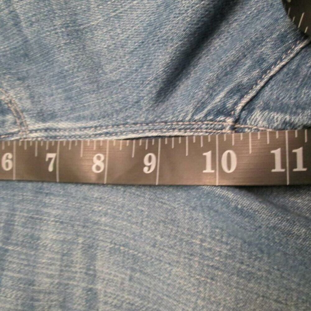Women's L'Agence Medium Wash Denim Jeans- Raw Hem-Size 25 preowned-GUC - Picture 10 of 15
